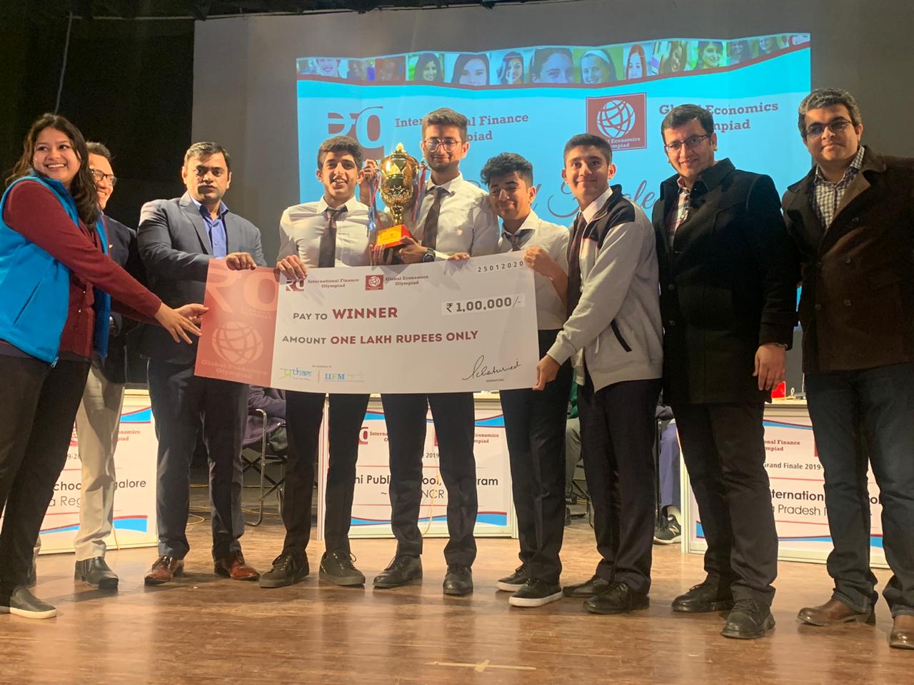 7वें अंतर्राष्ट्रीय वित्तीय ओलंपियाड में कर्नाटका टीम ने लहराया जीत का परचम